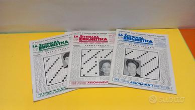 La Settimana Enigmistica, 3182 3219 3220