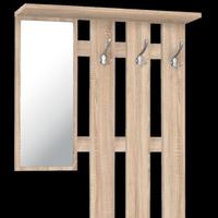 Appendi abiti con specchio