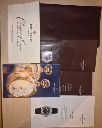 Set Completo Documenti  Patek Philippe Aquanaut