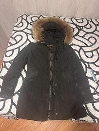 Woolrich Arctic Parka Nero con Pelliccia tg xs