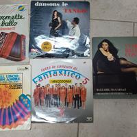 lotto 5 vinili di liscio