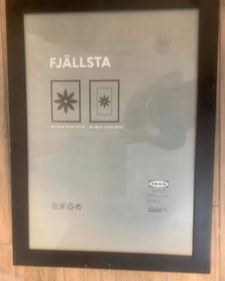 Cornice IKEA FJÄLLSTA nera – per foto 50x70 cm