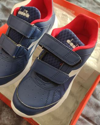 SCARPE GINNASTICA BAMBINO DIADORA EAGLE N.35 NUOVE