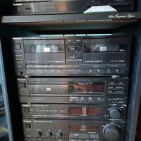 Impianto vintage Technics completo e funzionante