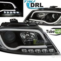 Fari Led luce diurna fibra ottica Audi A3 8P 08-12