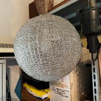 Lampadario plastica tondo