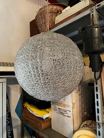 Lampadario plastica tondo