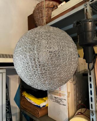 Lampadario plastica tondo