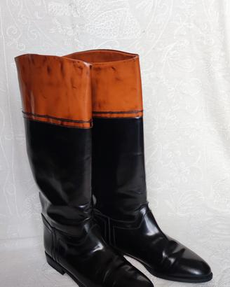 stivali da equitazione donna in cuoio n. 41