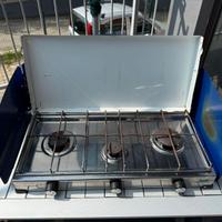 Mobiletto campeggio + fuochi