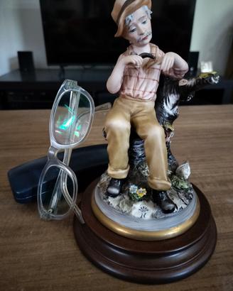 Statuina Capodimonte ceramica Sartori 