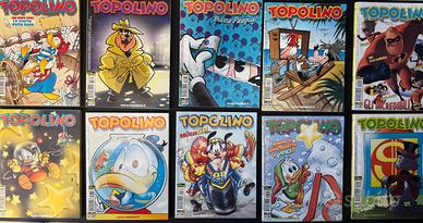 Lotto 10 Topolino Disney numeri 2380-2624