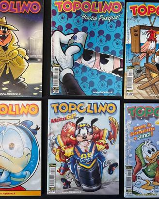 Lotto 10 Topolino Disney numeri 2380-2624