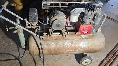 compressore trifase 100l a cinghia 