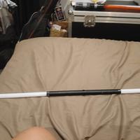 spada laser in metallo per combattimenti epici