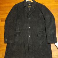 Cappotto Uomo Hugo Boss in Pelle Scamosciata (Sued