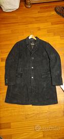Cappotto Uomo Hugo Boss in Pelle Scamosciata (Sued