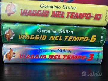 Geronimo stilton viaggio nel tempo -3-6-10