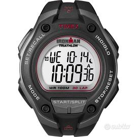 Timex ironman traditional 30-lap digital watch t5k