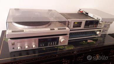 impianto Pioneer hifi anni 80