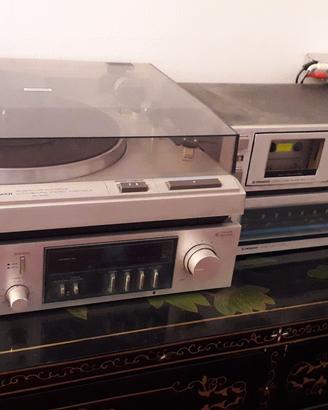 impianto Pioneer hifi anni 80