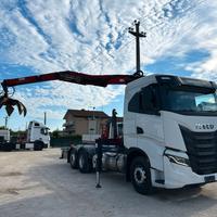 Iveco S WAY 460 LNG Scarrabile con ragno