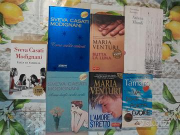 Nr. 7 libri di narrativa rosa (tot. € 14)