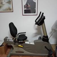 Recumbent bike cyclette attrezzatura da palestra