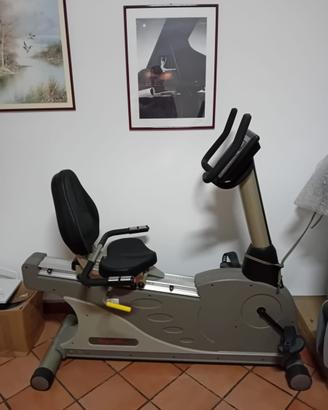 Recumbent bike cyclette attrezzatura da palestra