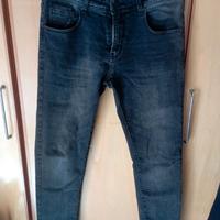 Jeans Nero Uomo taglia 48