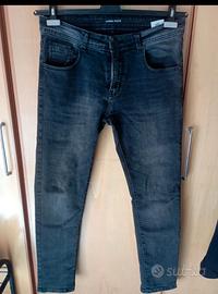 Jeans Nero Uomo taglia 48