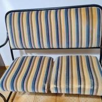 Panca "vintage" da Tram elettrico anni '40 - '50