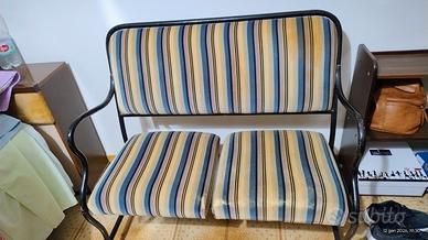 Panca "vintage" da Tram elettrico anni '40 - '50