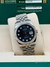 Rolex Datejust 116234 Diamanti Full Set