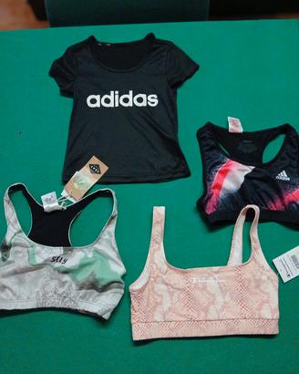 Lotto abbigliamento sportivo 60 pezzi
