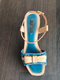 sandalo Louis Vuitton usato due volte plateau 