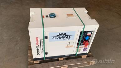 Generatore corrente diesel COMPAL POWER 10kW NUOVO