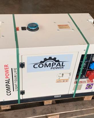 Generatore corrente diesel COMPAL POWER 10kW NUOVO