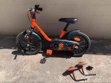 Bici bambino 14 pollici 3-6 anni