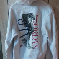 felpa air nike jordan bianca