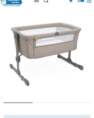 culla next to me chicco beige 