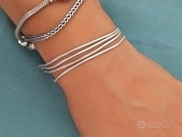 bracciale fili multipli pandora