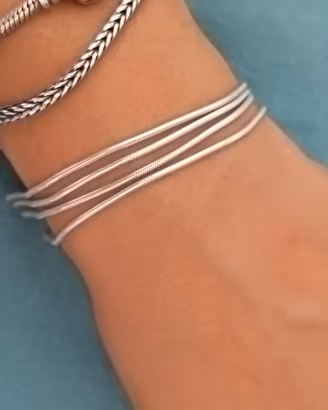 bracciale fili multipli pandora