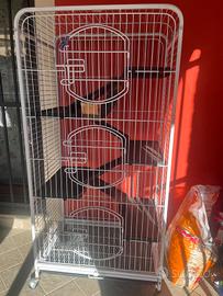 gabbia roditori porcellino furetti