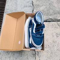 scarpe bambino Vans blu e bianche numero 34 nuove