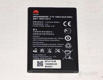 Batteria originale huawei hb554666raw
