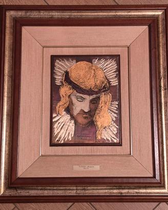 Quadro Cristo di Mario Cassinari (originale)