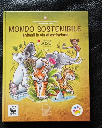 Collezione completa Monete Animali viad'estinzione