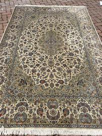 Tappeto persiano kashan lana e sera perfetto