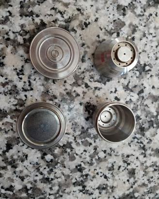 Capsule ricaricabili Nespresso in acciaio inox